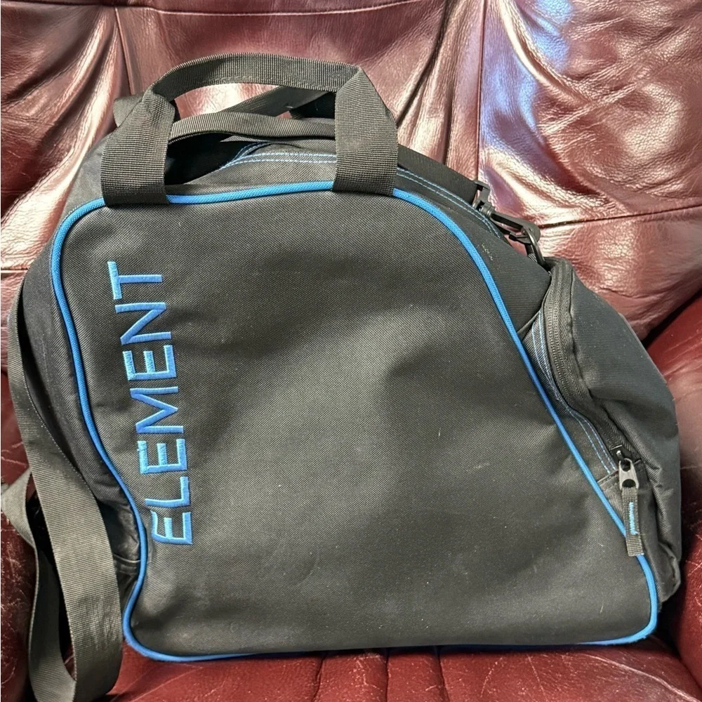 Element Snowboarding Boot Bag with Zip Closure, Shoulder Strap & Dual Handles